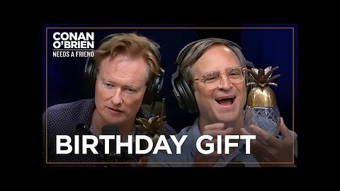 Conan Delivers Matt Gourley’s Belated Birthday Gift - Conan O'Brien Needs A Friend