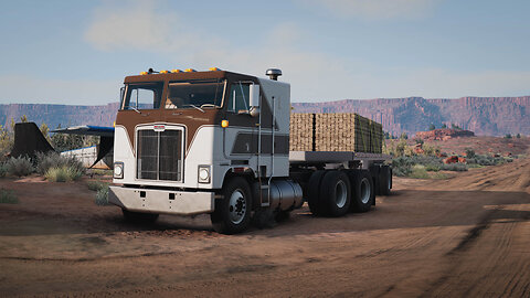 BeamNG.drive | Delivering wood planks with Gavril T-Series TC83 Extended in Utah, USA