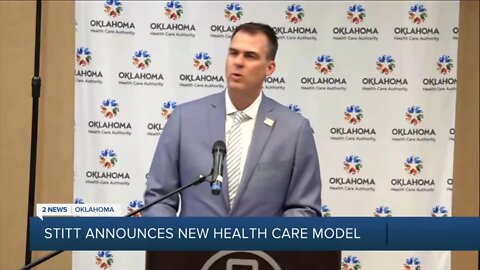 Gov. Stitt announces new Oklahoma healthcare model