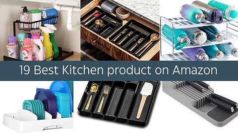 19 COOLEST KITCHEN PRODUCT AVAILABLE ON AMAZON | New Product On Amazon 2023