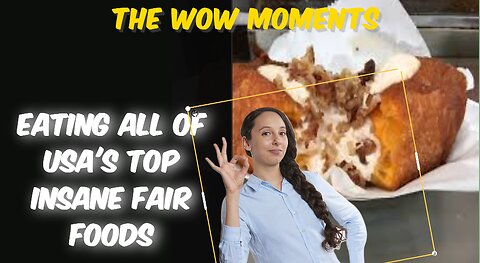 Eating ALL of USA's TOP INSANE FAIR FOODS! America's BEST Food & Most DANGEROUS Foods!