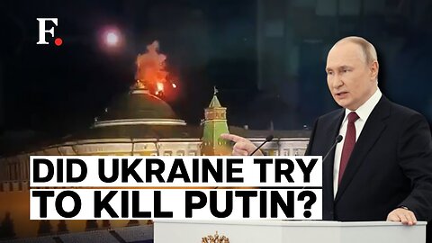 Russia's Explosive Claim- Kyiv Tried to Kill Putin With Drone Strike on Kremlin - Russia Ukraine War