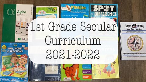 Secular 1st Grade Curriculum