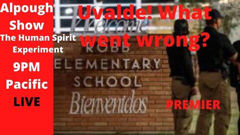 Uvalde school shooting. What happened outside.