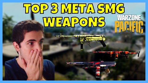 Top 3 SMGs in Warzone Pacific 😲 | Warzone Pacific Best SMG