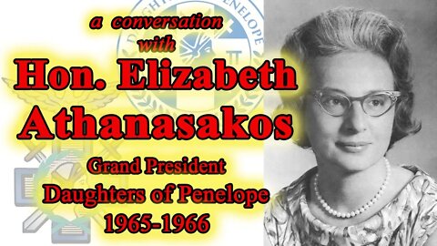 A Conversation with Elizabeth Athanasakos AHEPA Talk S1E10