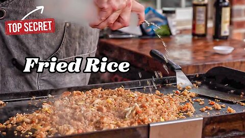 Fried Rice on the Blackstone Griddle Secrets Revealed