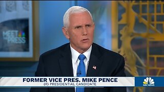 Mike Pence Won't Say If He'll Drop Out Of Presidential Race