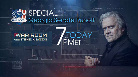 SPECIAL RUNOFF ELECTION COVERAGE TONIGHT AT 7PM ET
