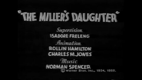 1934, 10-13, Merrie Melodies, The Millers daughter