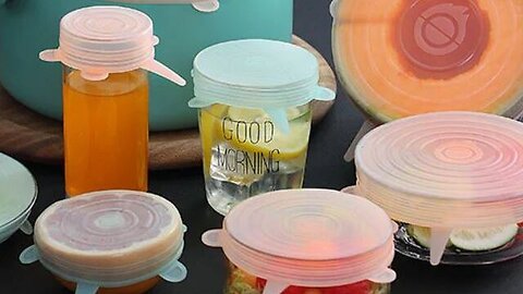 Food Silicone Cover Reusable Silicone Lids Caps