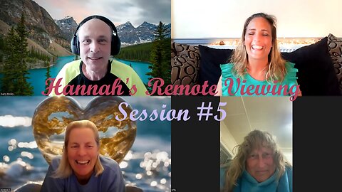 Hannah's Remote Viewing Session #5