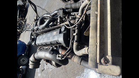 Isuzu 6Wg1 inline engine turbo transmission 7 speed