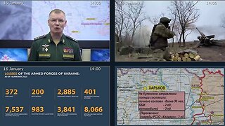 16.01.23⚡️ Russian Defence Ministry report on the progress of the deNAZIfication of Ukraine