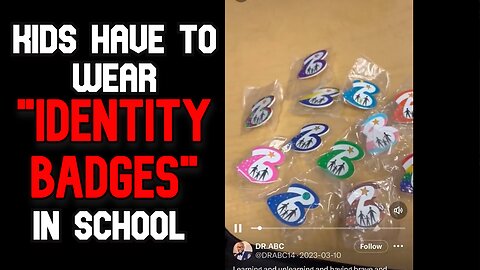 Kids Have To Wear "Identity Badges" In Canadian Schools