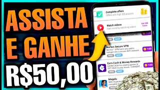 INSTALE ESSE APP PARA GANHAR DINHEIRO ASSISTINDO VIDEOS