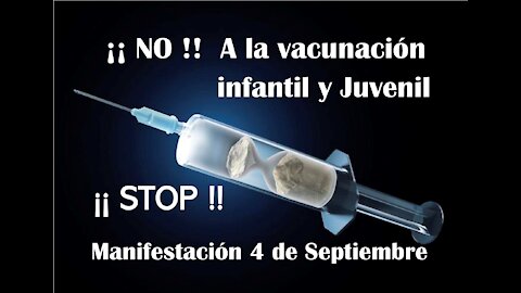 ¡¡¡AVISO URGENTE!! ¡¡MANIFESTACION CONTRA LA VACUNACION INFANTIL!!