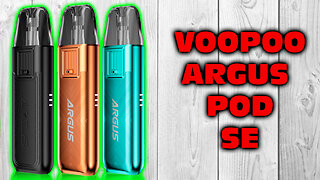 NEW VooPoo ARGUS POD SE | Newest in the Argus line!