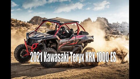 2021 Kawasaki Teryx KRX 1000 ES