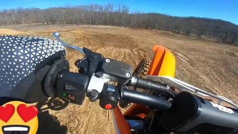 My first laps on my BRAND NEW 2019 KTM 450 SXF !