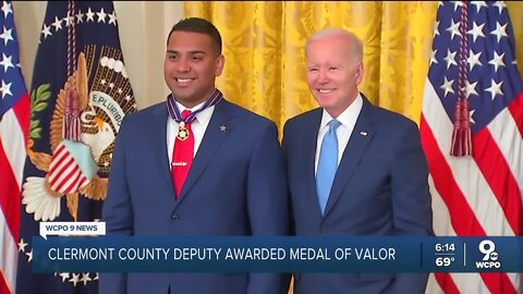 Ohio sheriff's deputy awarded Medal of Valor