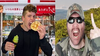Eating Japanese 7-Eleven - MukBang (Tommy Winkler) - Reaction! (BBT)
