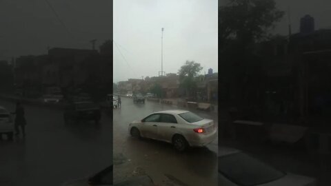 Rain in Peshawar