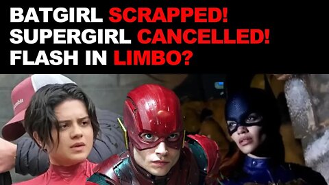Batgirl SCRAPPED, Supergirl CANCELLED, The Flash in LIMBO! | Ezra Miller | Warner Bros. Discovery DC