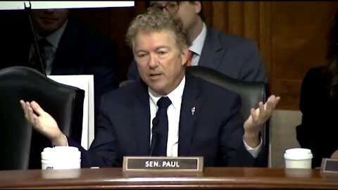 Rand Paul Confronts Fauci Over Gain of Function Research at Wuhan Lab