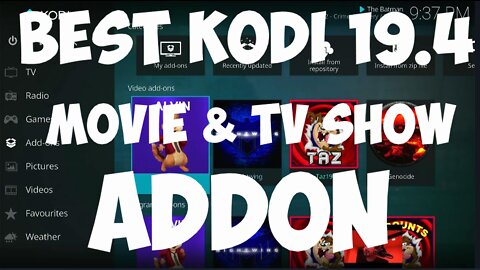 Best Kodi 19.4 Movie & TV Show Addon - Alvin