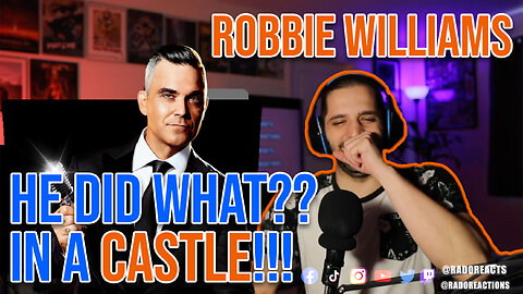 He Did What? In A Castle! | American Reacts to Robbie Williams on The Graham Norton Show