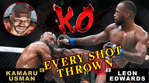 UFC 286: Kamaru Usman vs Leon Edwards 2 Recap/Highlights |Every Strike Thrown