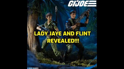 GI JOE CLASSIFIED WAVE 3 FLINT AND LADY JAYE REVEALED - FAN FIRST FRIDAY - NINJA KNIGHT