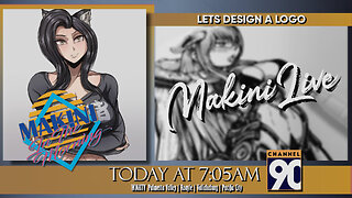 Doing Some Logo Design | Makini in the Morning | Episode 86