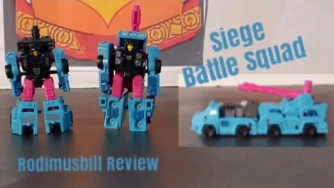 Siege Micromaster Battle Squad - POWER PUNCH & DIRECT-HIT - Transformers Review by Rodimusbill