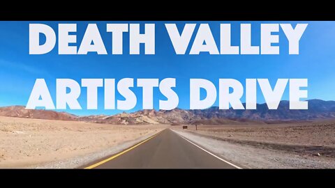 Death Valley Artists Drive Virtual Ride