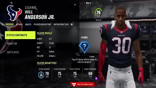 How To Create Will Anderson Jr Madden 23