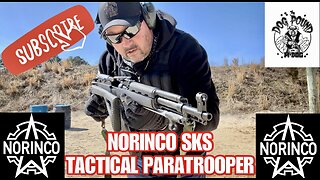 NORINCO SKS PARATROOPER WITH TACTICAL FOLDING STOCK AND SPIKER BAYONET!