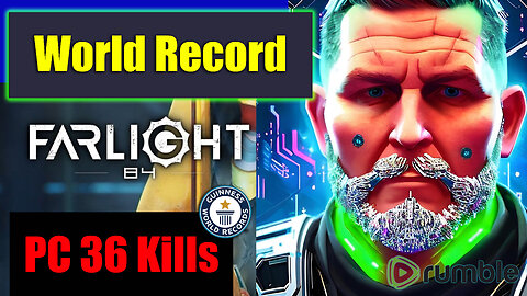 PC World Record - 36 Kills | No Aim Assist | No Cheats | Farlight 84