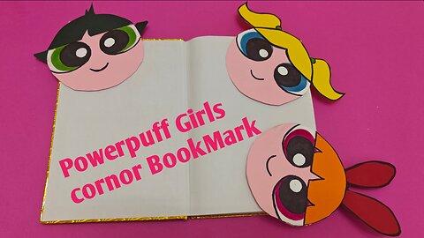 The Powerpuff girls corner bookmark | Bookmark design