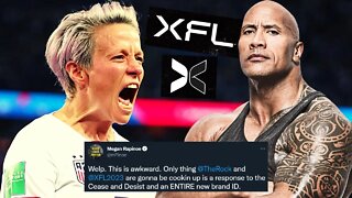 Megan Rapinoe THREATENS The Rock And The XFL For This INSANE Reason