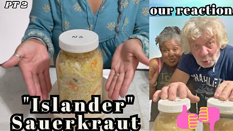 PT2 I created the "ISLANDER" sauerkraut| fermenting #recipe #tasty😋 #guthealth | #super #EASY