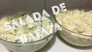 Salada de Batata Na Panela de Pressão - RECEITA NOSSA DE CADA DIA