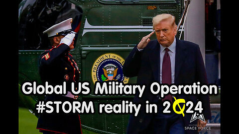 Q+ Trump - War On Crimes Against Humanity! Military Intelligence Operation 2Q24