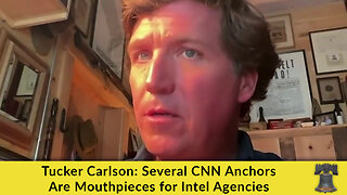 Tucker Carlson: Several CNN Anchors Are Mouthpieces for Intel Agencies