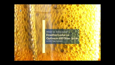 Froothie Evolve Vacuum-Mixer vs. Optimum 600 Slow-Juicer (engl.)