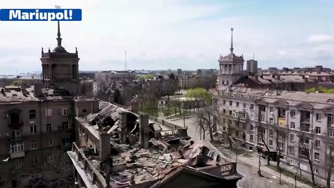 New terrifying footage of Mariupol destroyed by the Russians!