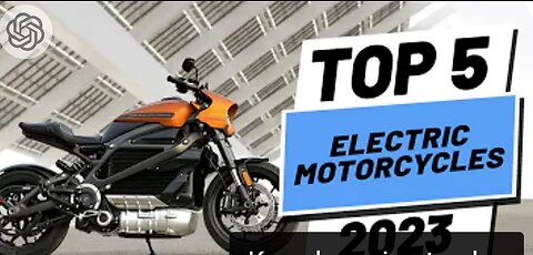 Top 5 BEST Electric Motorcycle of [2023]