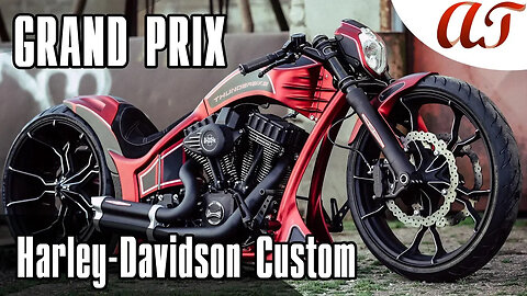 Harley-Davidson SPECIAL SHOWBIKE Custom: GRAND PRIX * A&T Design