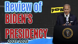 Presidency Reviewed- How Joe Biden's been the LEAST Progressive President EVER